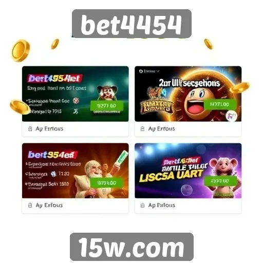 Promos e bônus oferecidos pelo site bet4454